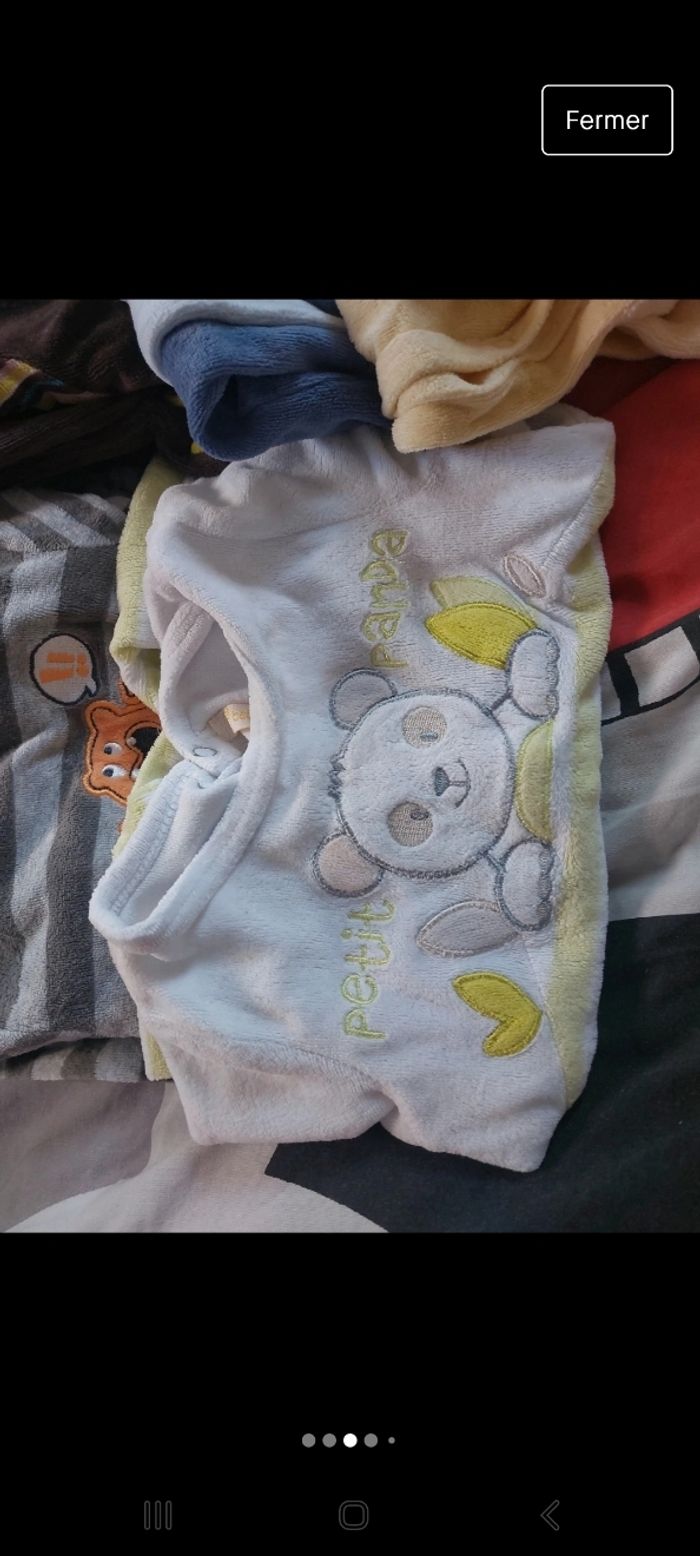 Lot pyjama taille 3 mois - photo numéro 3