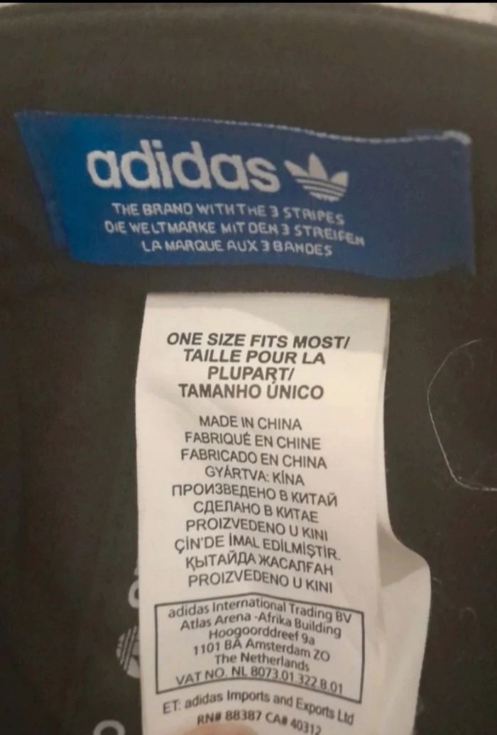 Casquette Adidas Noir - photo numéro 5