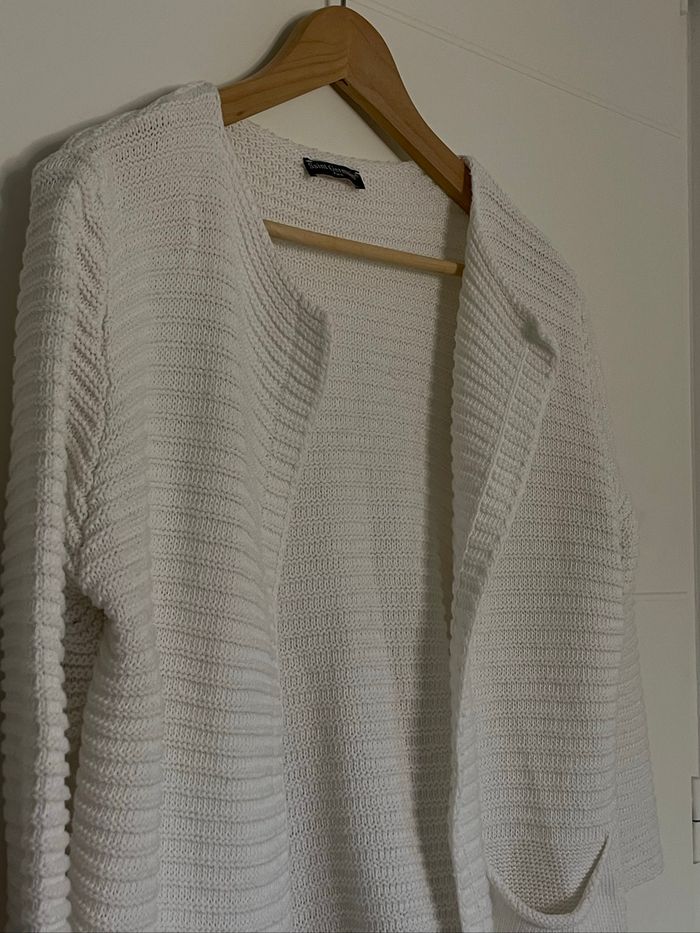 Cardigan blanc M - photo numéro 2