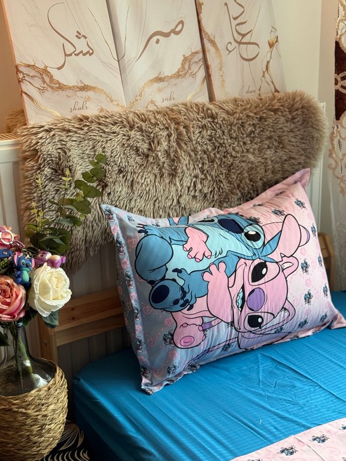 Deux parure drap stitch - photo numéro 4