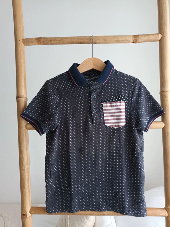 Polo gris Ikks 6 ans