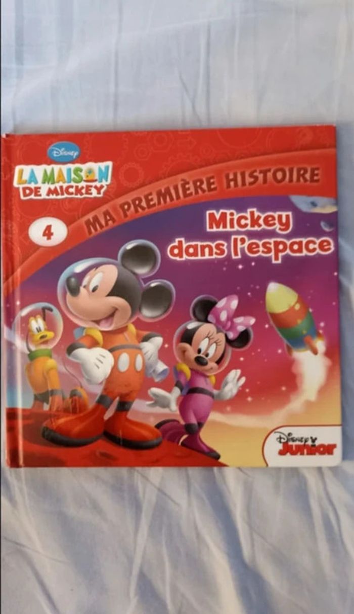 La maison de mickey ma première histoire 4 Mickey dans l'espace Bon état