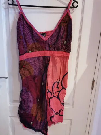 Robe originale orange/rouge S/M