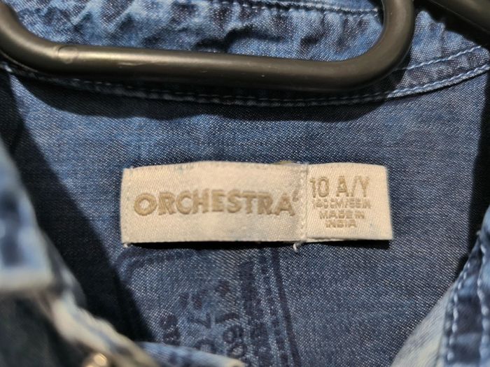 Chemise courte manche orchestra 10 ans - photo numéro 2