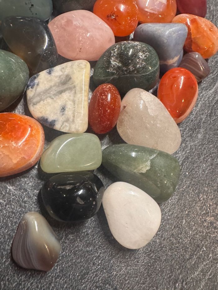 Lot de 320 g de Pierres Naturelles Polies – Collection variée – Lithothérapie & décoration - photo numéro 6