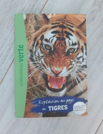 Livre wild immersion tome 2 les Tigres