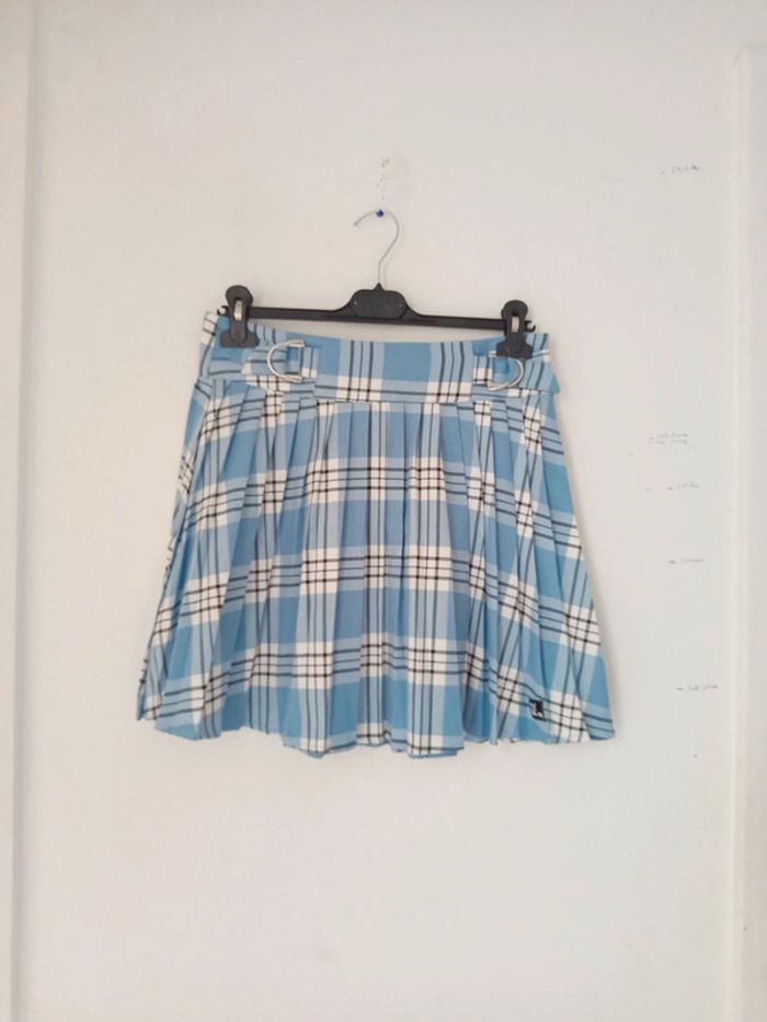 Mini-jupe à volants femme