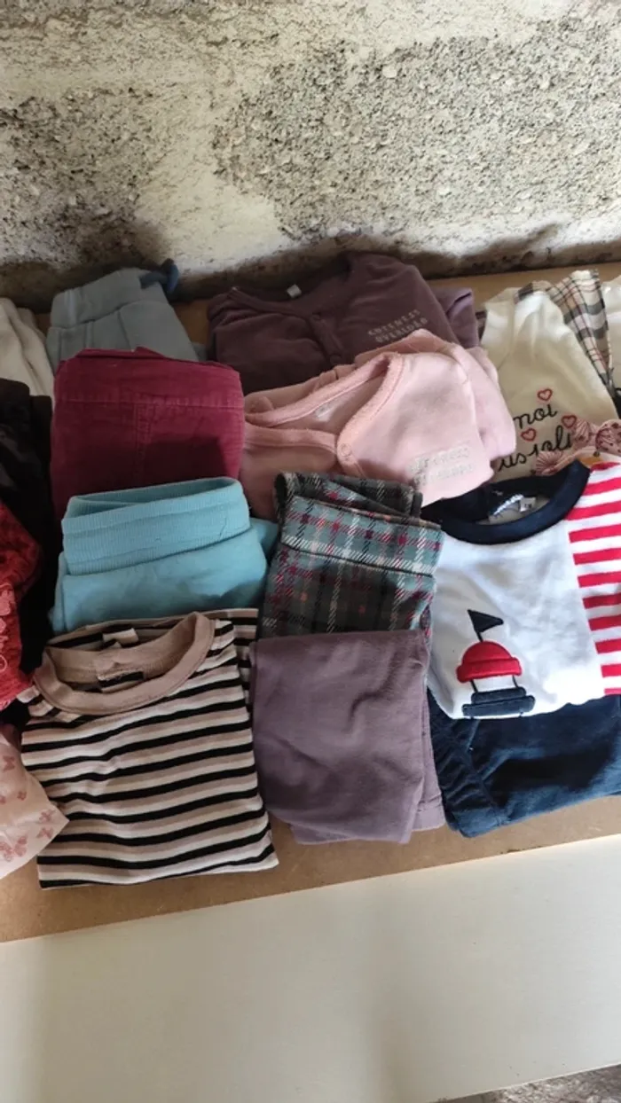 Gros lots de vêtements bébé filles - photo numéro 3