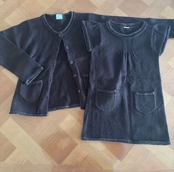 Ensemble gilet / robe d’hiver