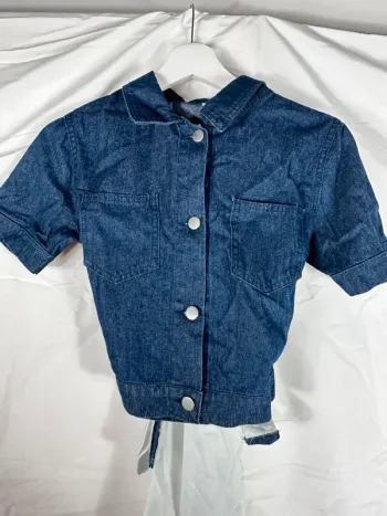 Top court en jean AliExpress