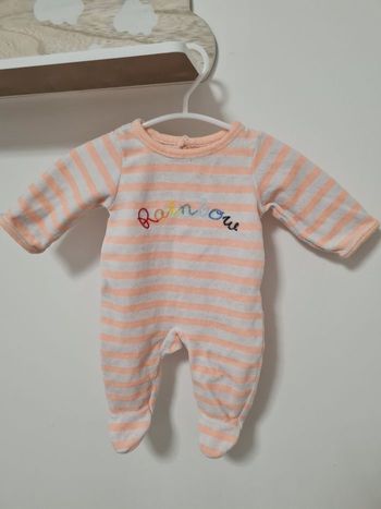 Lot de 3 pyjamas naissance