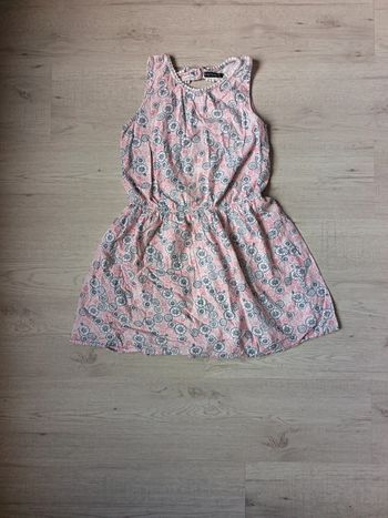 Robe été 14 ans in extenso fille magnifique dos en V avec noeud papillon