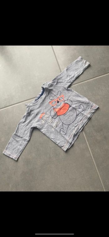 Tee shirt manches longues Winnie l'Ourson Disney 6 mois