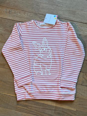 Sweat rose Little Celebs 6 ans neuf