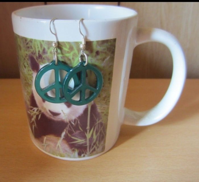 Boucles d'oreilles vertes