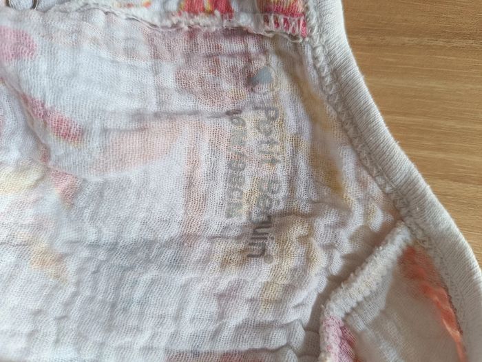 Robe petit béguin en gaz de coton - photo numéro 6