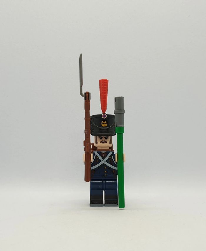 💂 Figurine Guerres Napoléoniennes - Artilleur Français - (Style Lego) - photo numéro 5