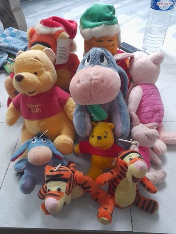 Lots de peluches winnie 