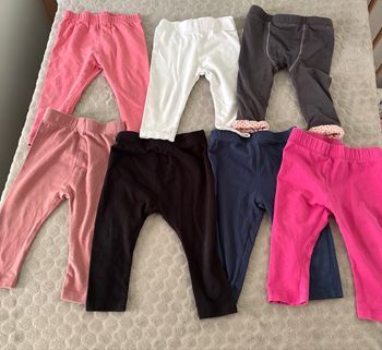 Lot de 8 leggings