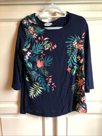 Tunique fleurie femme 40/42