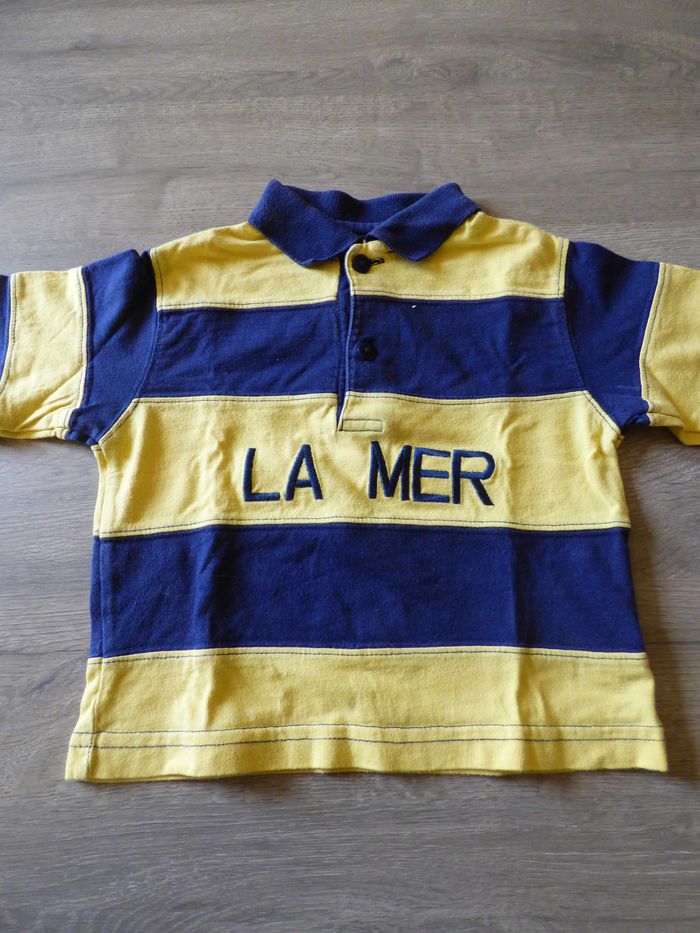 Polo 6 mois garçon manches longues