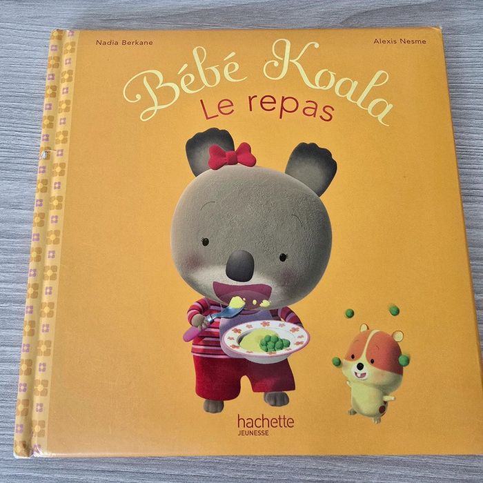 Livre bébé koala le repas