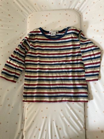 Tee shirt manches longues H&M 6 mois / 9 mois