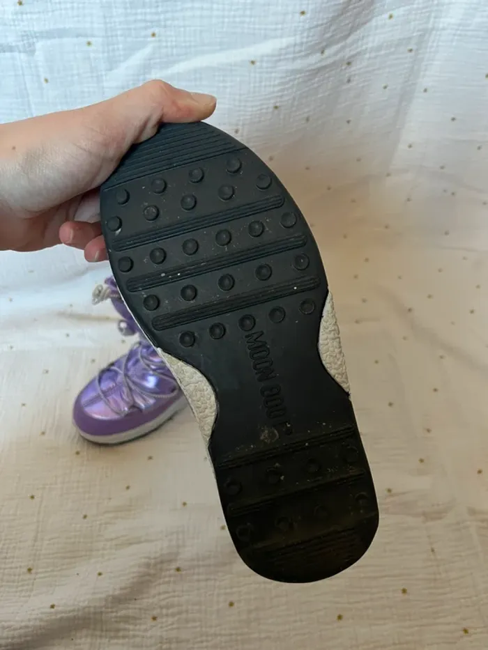 Moon Boot Enfant violettes – Imperméables – Taille 31 - photo numéro 5