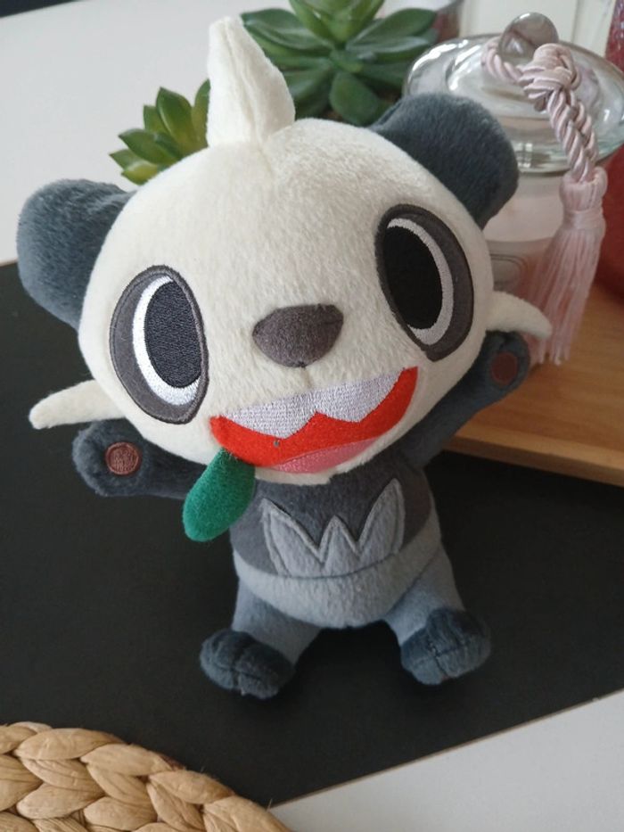 Péluche Pokemon panda Pancham🌿🎁 - photo numéro 2