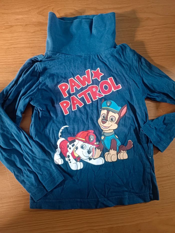 Sous pull pat patrouille 3 ans