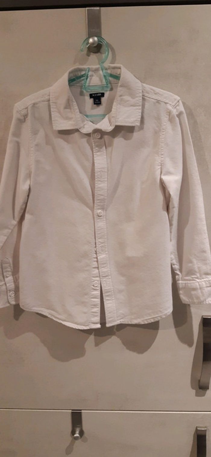 Chemise 8 ans manches longues