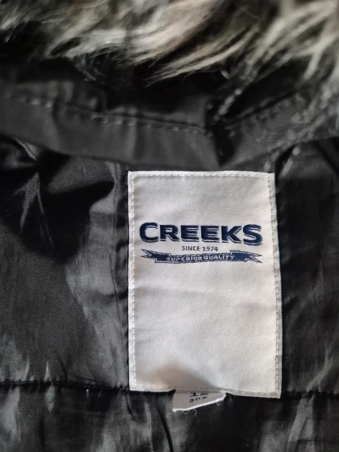 Manteau chaud d hiver fille 12 ans Creeks - photo numéro 11