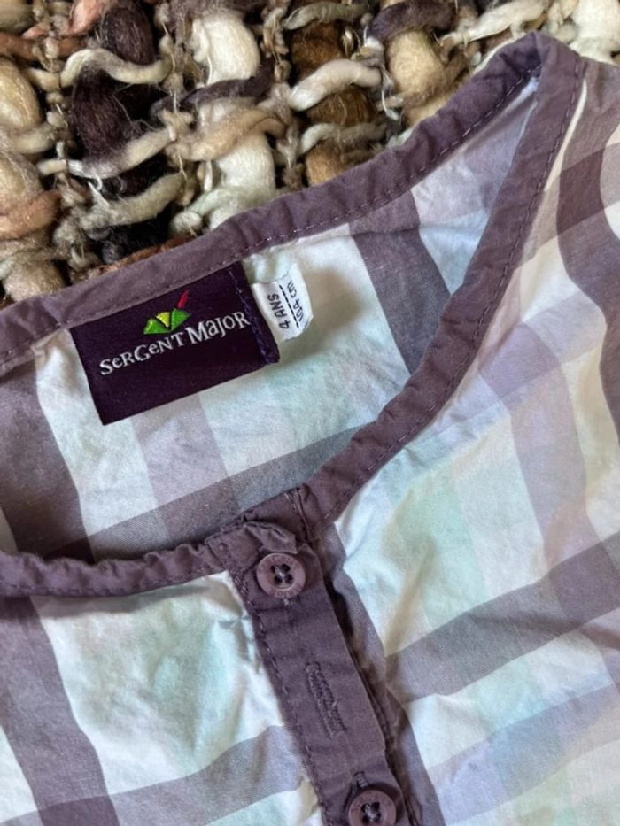 Blouse fille 4 ans sergent major - photo numéro 3