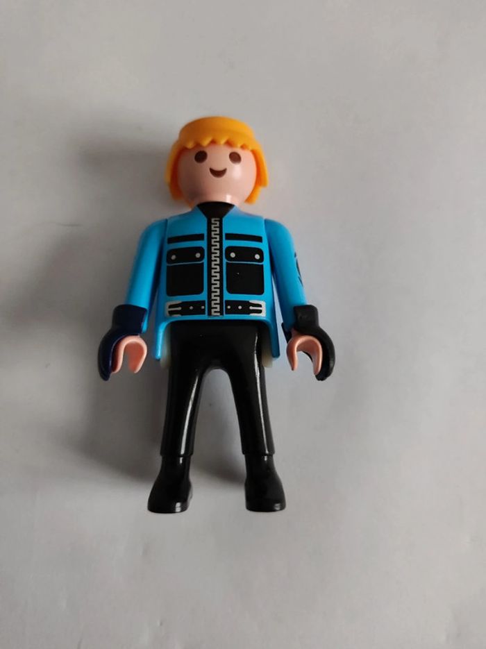 Pilote moto playmobil