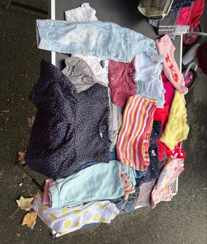 Lot de vêtements fille