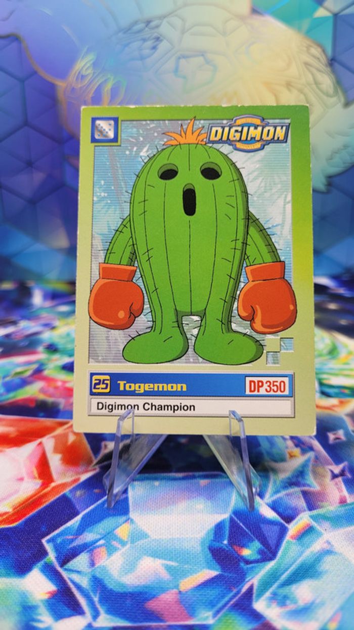 Carte Digimon Togemon 26/34 Édition Série TV