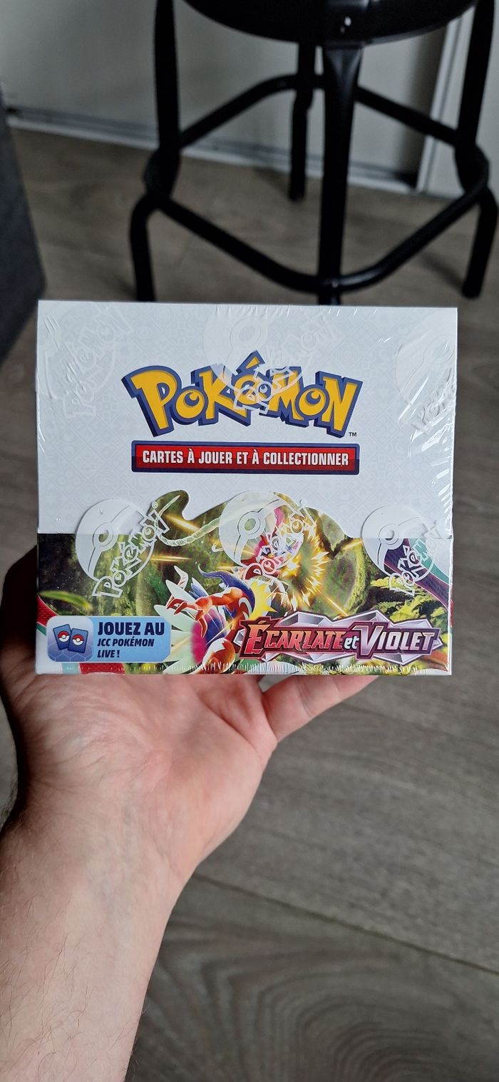 Display Pokémon EV1 36 Boosters Écarlate et Violet