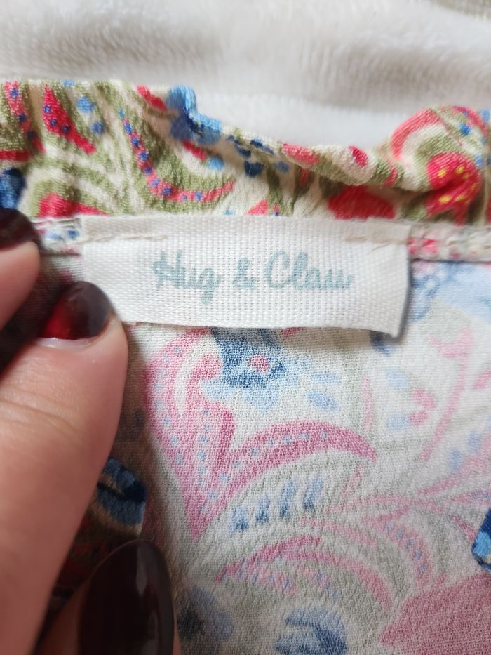 🌺 Robe bohème fluide Hug & Clau – Taille M – Très bon état - photo numéro 4