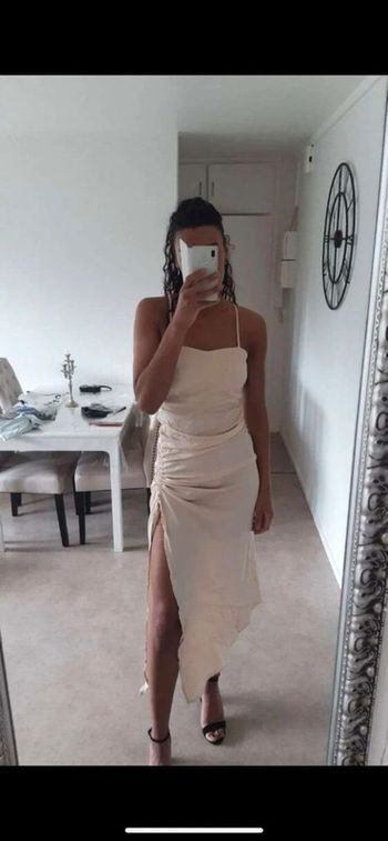 Robe satin