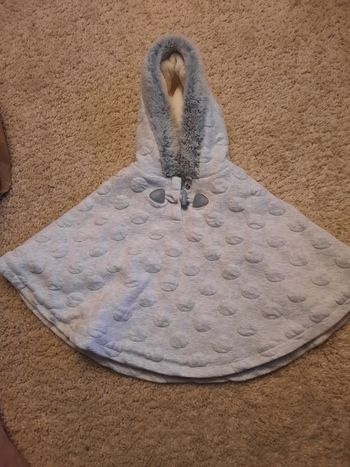 Poncho fille bebe