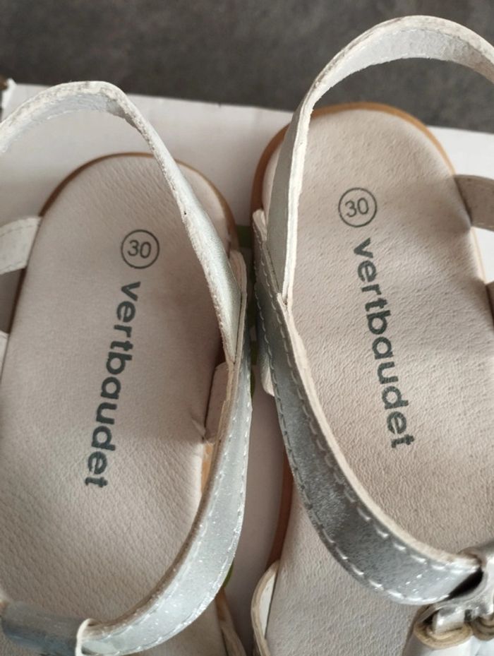 Sandales ouverte Vertbaudet taille 30 neuve avec étiquette - photo numéro 5