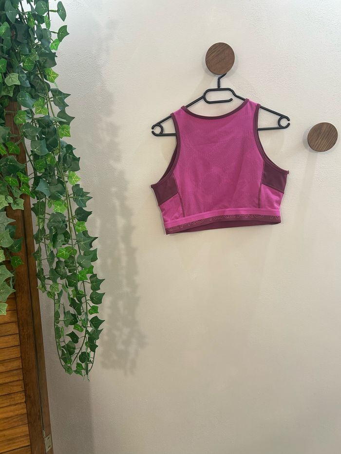 Brassière Nike rose sport - photo numéro 3