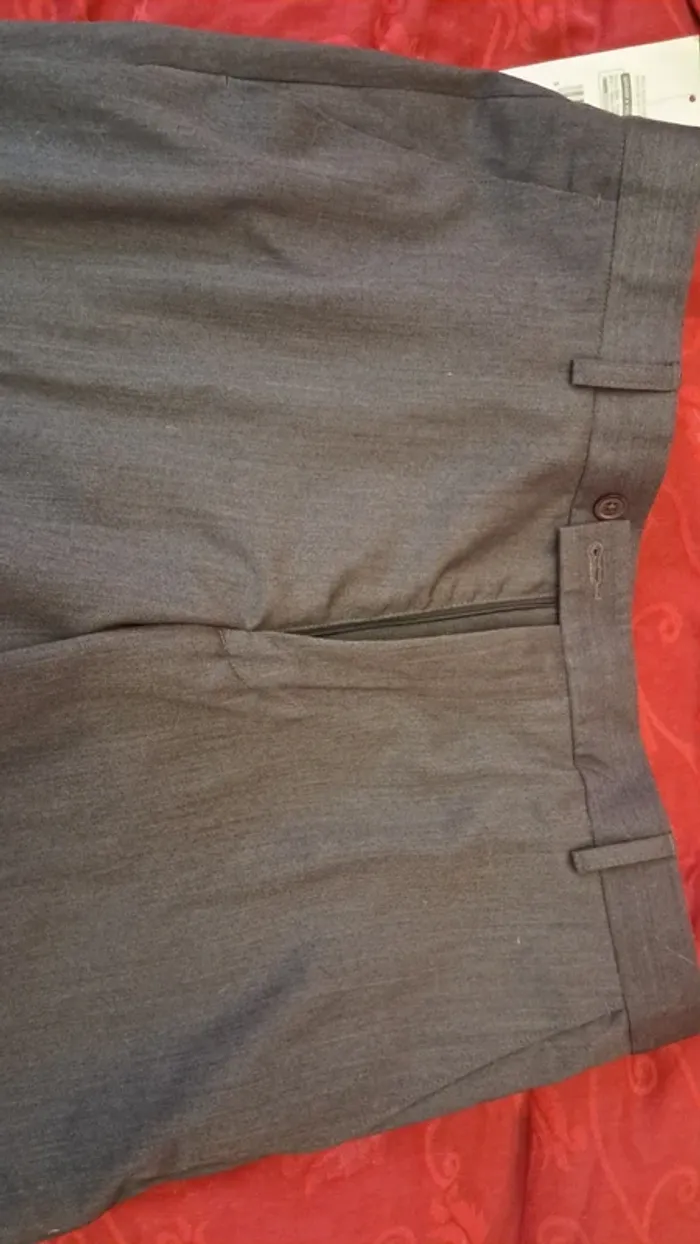 Pantalon ville T46 neuf gris anthracite - photo numéro 3