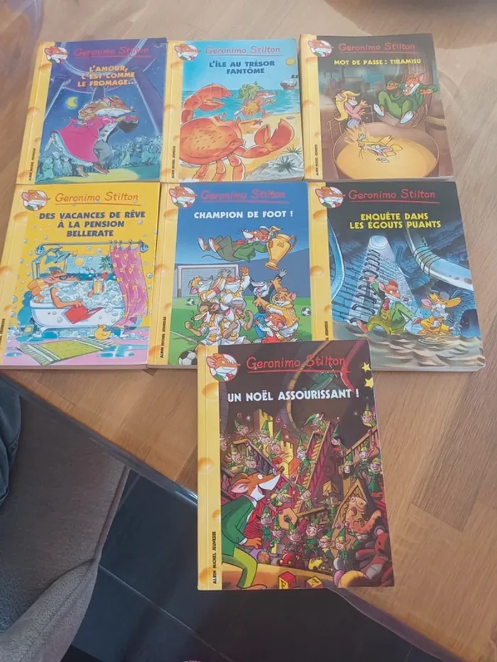 7 Livres Geronimo stilton - photo numéro 2
