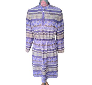 Robe violette vintage S