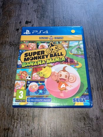 Super Monkey Ball Banana Mania Jeu PS4 neuf Sony