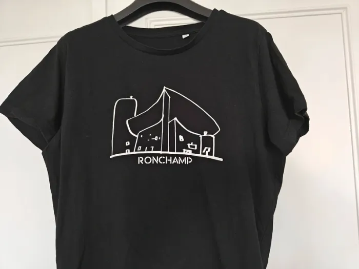 T-shirt imprimé Notre-Dame de Ronchamp - photo numéro 2