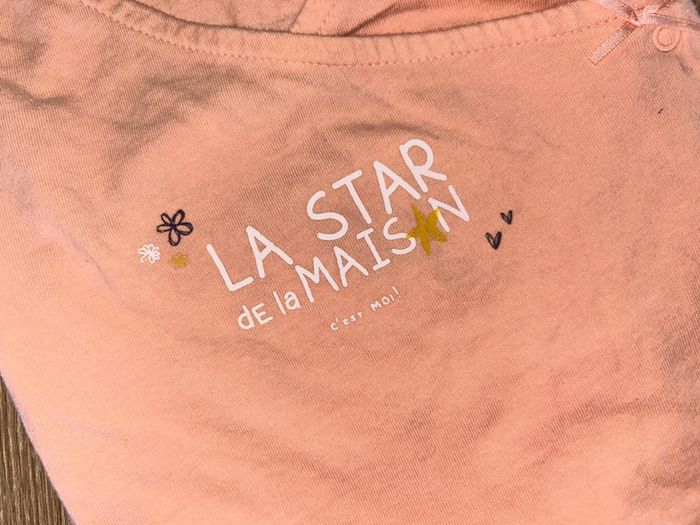 Haut rose La star de la maison c’est moi - Vertbaudet - photo numéro 2