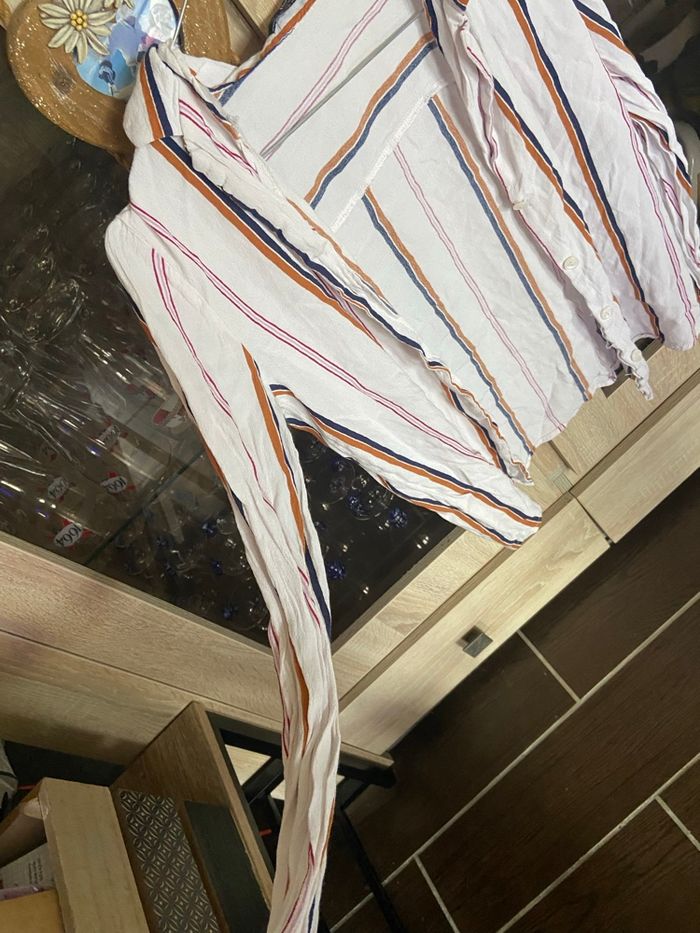 Chemise à rayures