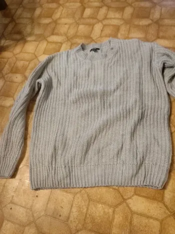 Pull Kiabi s gris